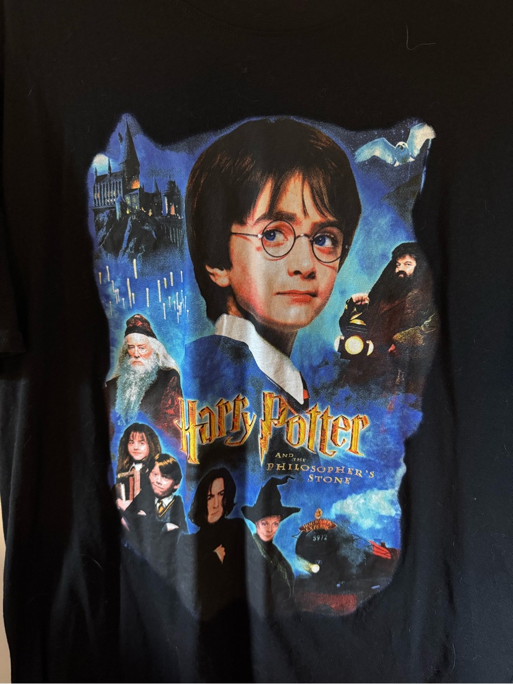 Harry Potter Graphic Short Sleeve Tee - Black - Picture 2 of 3